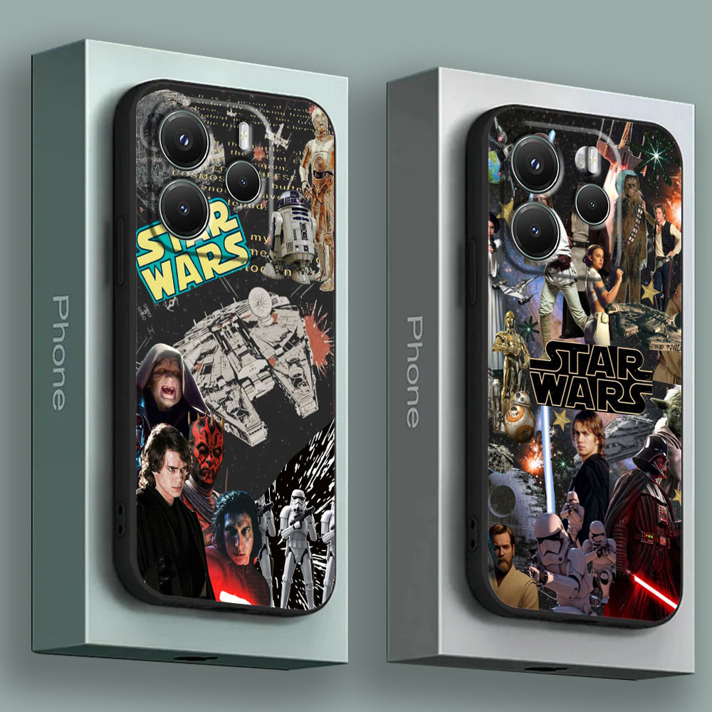 Xiaomi Phone Accessories - Redmi 15C 14C 13C 12C用スマホケース、バックカバー、S-Starwars カイロレン