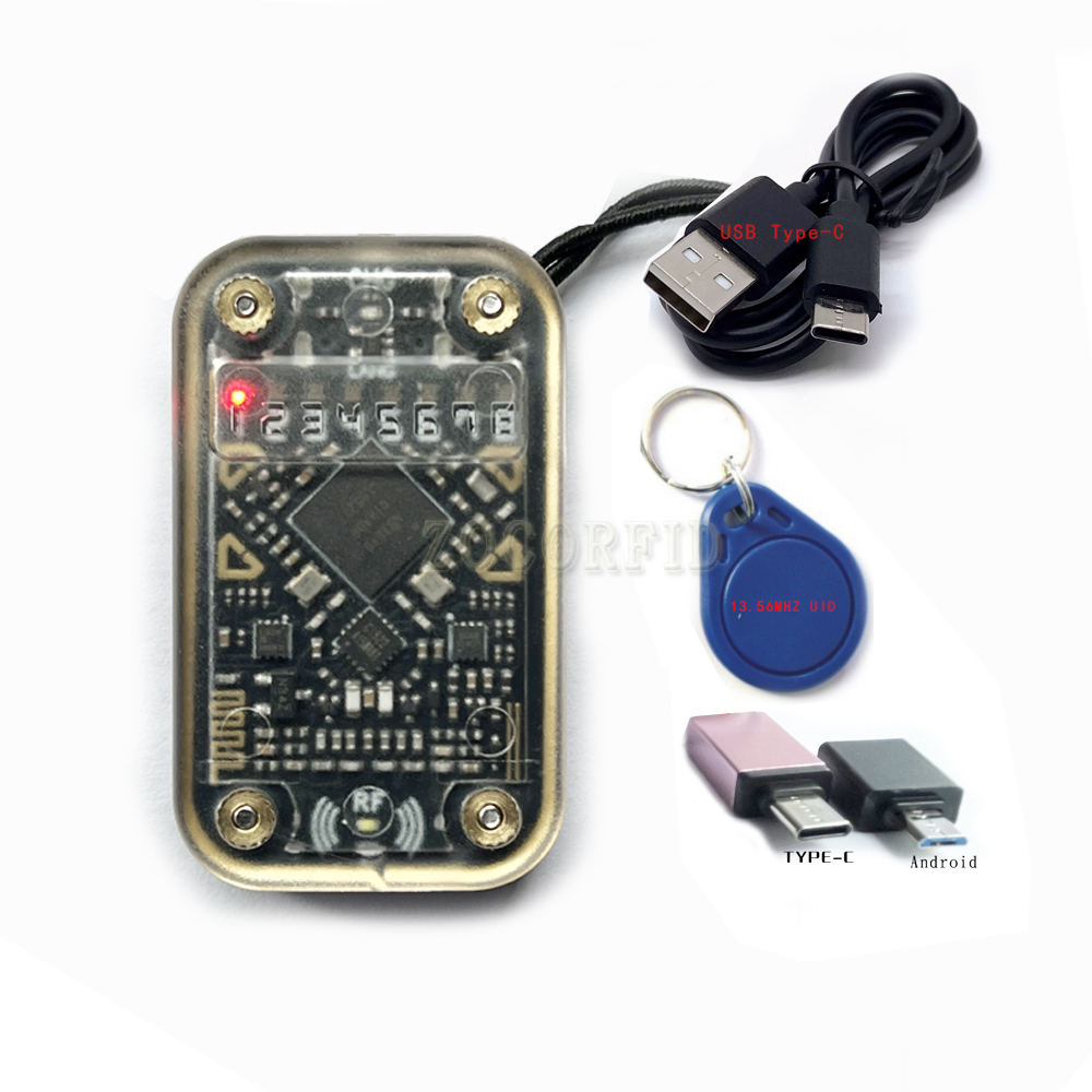 Nfc Card Reader - カメレオンウルトラ V2.0 RFID スマートチップリーダーエミュレータ 125Khz 13.56Mhz