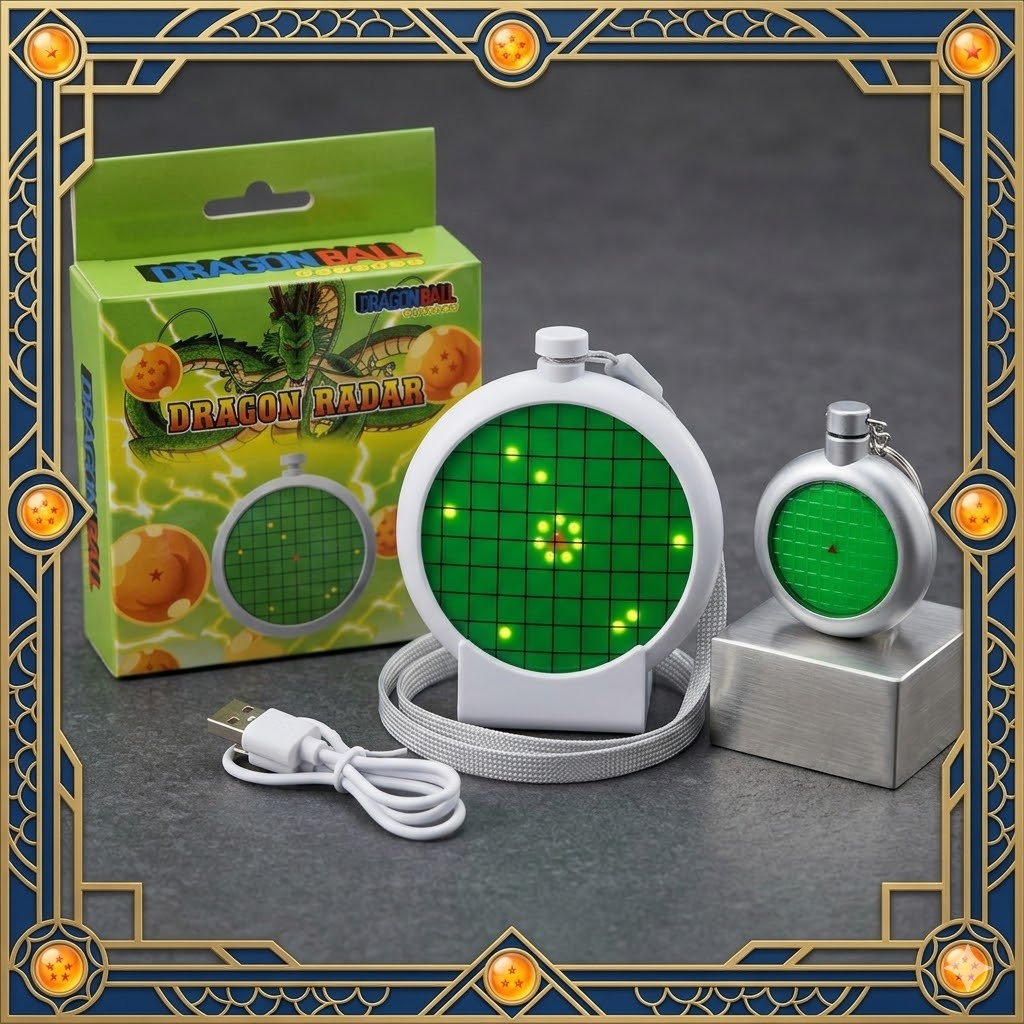 Phone Accessories Toys - 漫画ドラゴンボールレーダーキーホルダー USB 充電式サウンドライトバックパックペンダント電話飾りグッズ子供のギフトおもちゃ