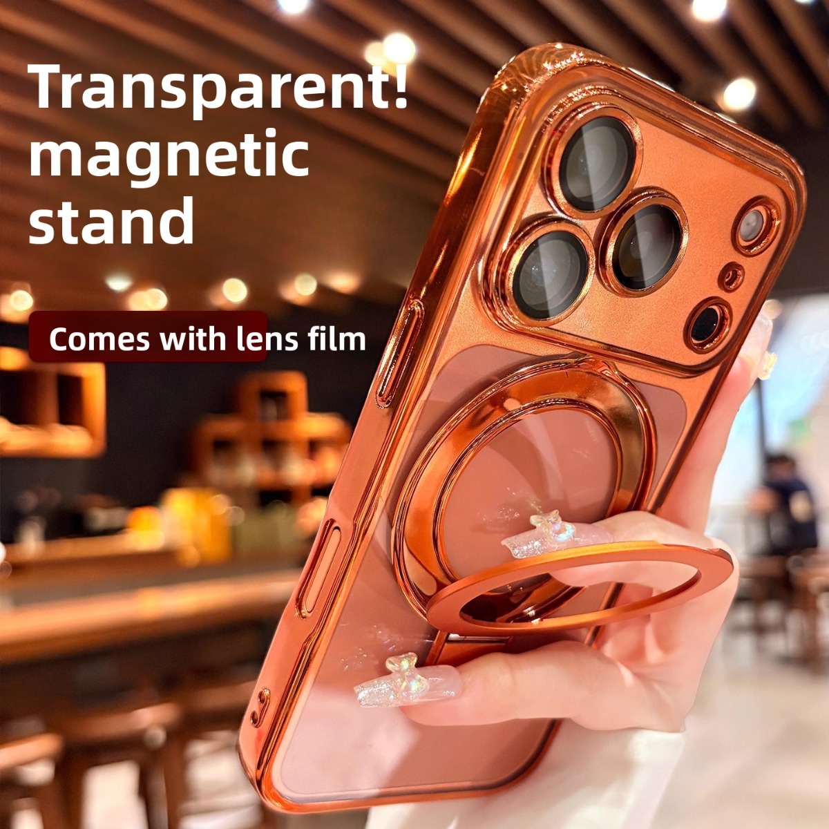 Phone Ring Holder - MagSafe対応 マグネット式スマホケース iPhone Air 17 16