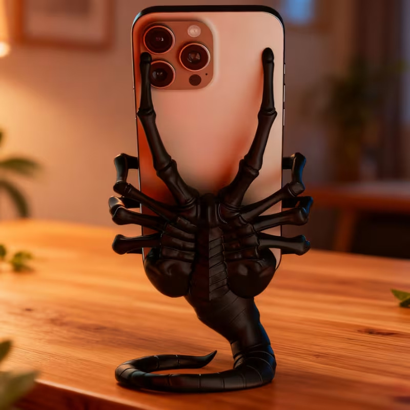 クリエイティブなエイリアン・フェイスハガーのスマホスタンド、 - Phone Accessories Toys のレビューと価格