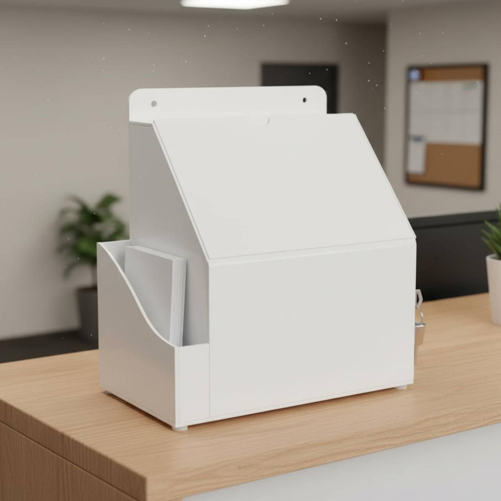 アクリル製寄付箱（鍵付き）多目的提案投票箱教会、会社、オフィ - Phone Accessories Company のレビューと価格