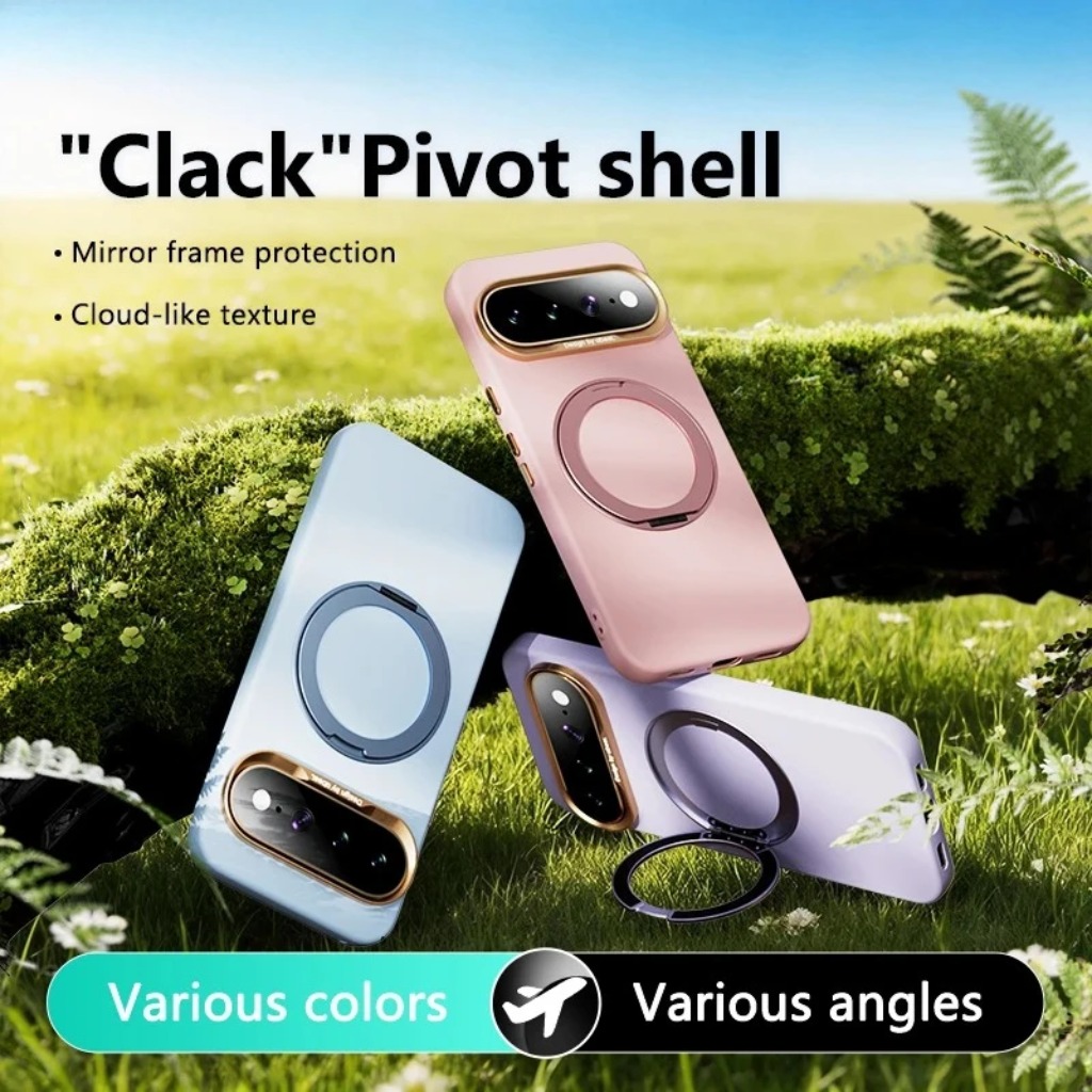  360度回転マグネットリングホルダー付きキックスタンドシ - Phone Ring Holder のレビューと価格