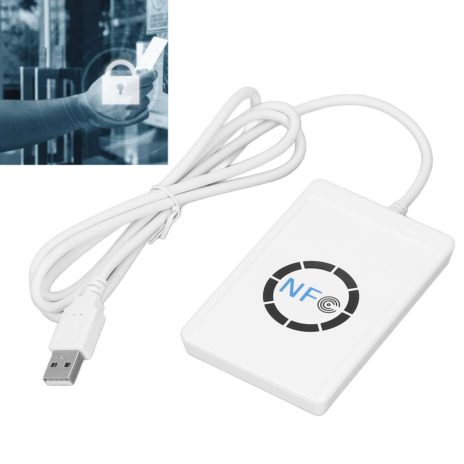 USB NFC スマート IC カードリーダーライターコピー - Nfc Card Reader のレビューと価格