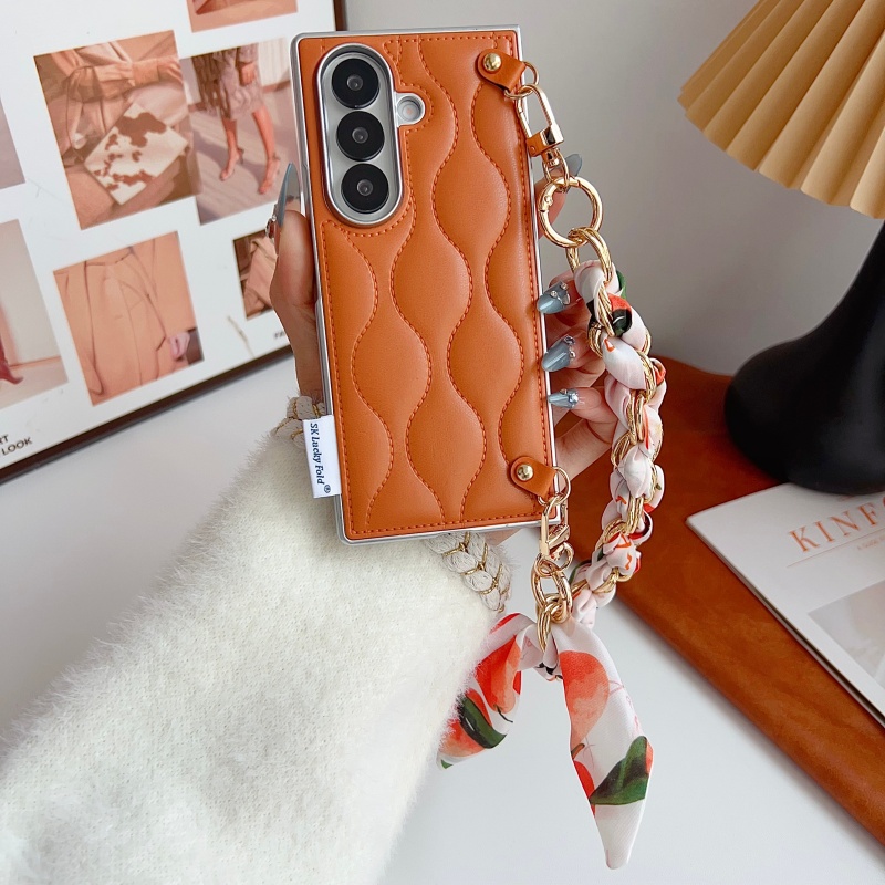 高級ウェーブ柄レザー製スマホケース Samsung Gala - Z Phone Accessories のレビューと価格