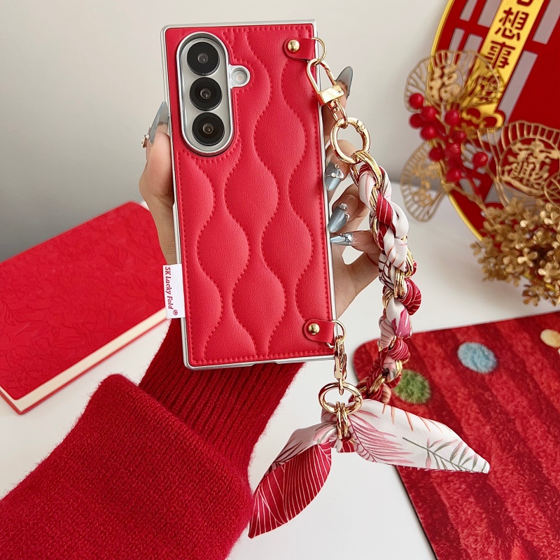 高級ウェーブ柄レザー製スマホケース Samsung Gala - Z Phone Accessories のレビューと価格