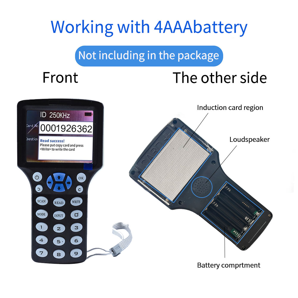 ハンドヘルド 10 周波数 RFID NFC リーダー ライ - Nfc Card Reader のレビューと価格