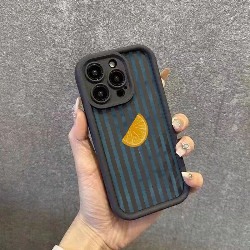 ストライプレモンスライス柄スマホケース Xiaomi Red - Xiaomi Phone Accessories のレビューと価格