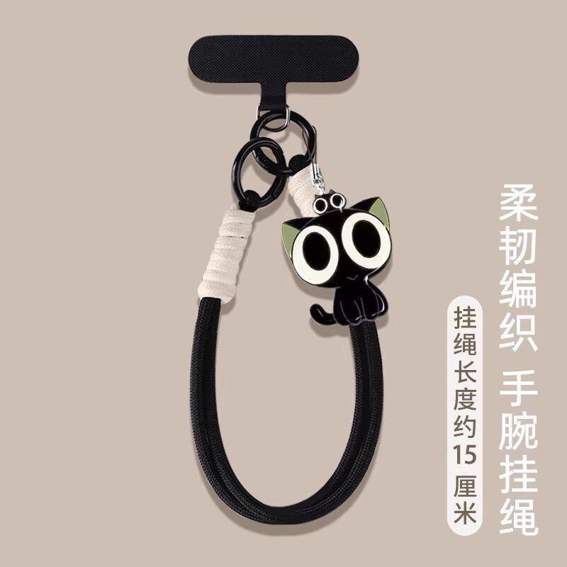 スタイリッシュな黒猫をモチーフにした盗難防止・落下防止機能付 - Phone Accessories Hanger のレビューと価格