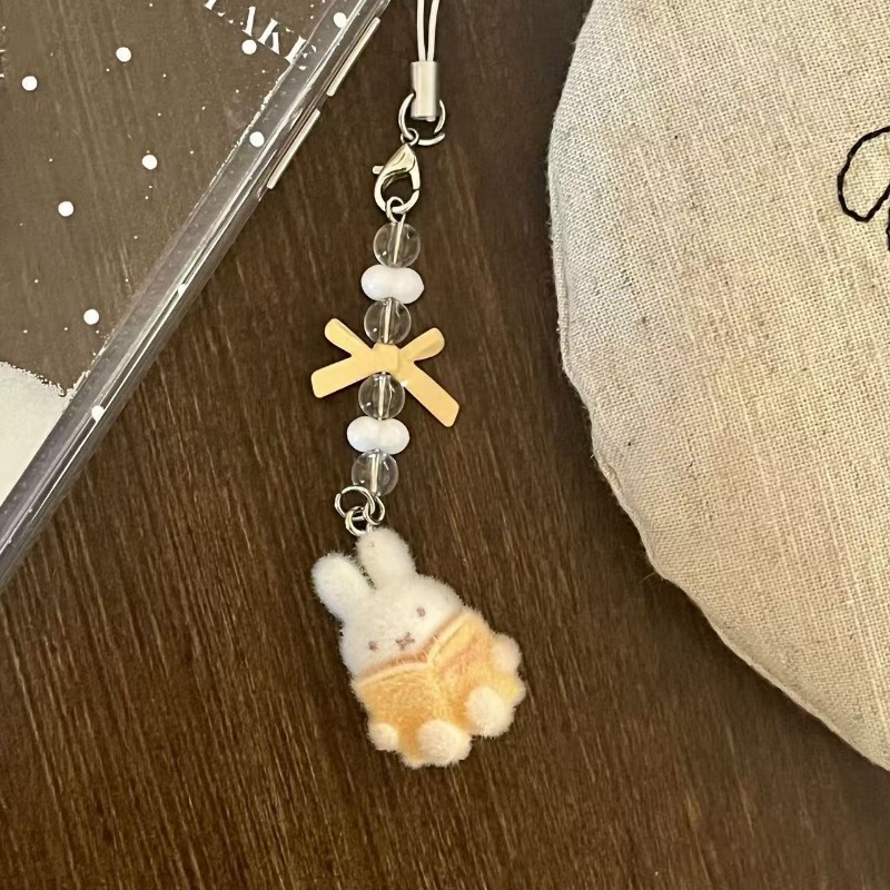 かわいいミッフィーウサギ新しい甘い創造的な漫画パターン電話チ - Phone Accessories Chain のレビューと価格