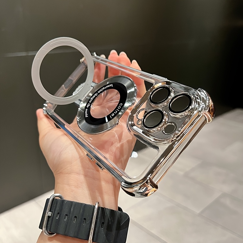 高級メッキ加工のiPhoneケース iPhone 17 Pr - Phone Ring Holder のレビューと価格