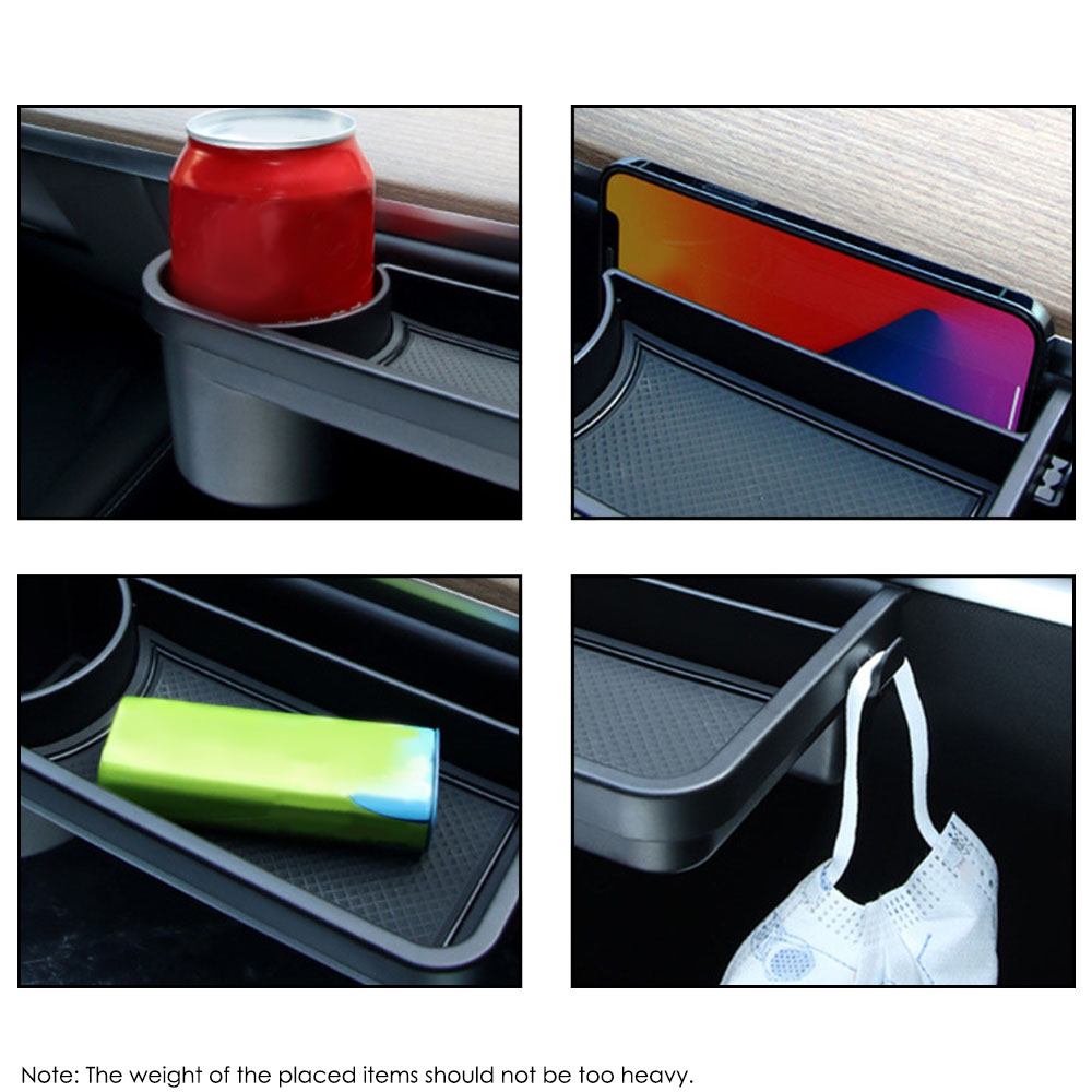 テスラモデル3およびY用の収納ボックス、自動車用グローブラッ - Phone Accessories Hanger のレビューと価格