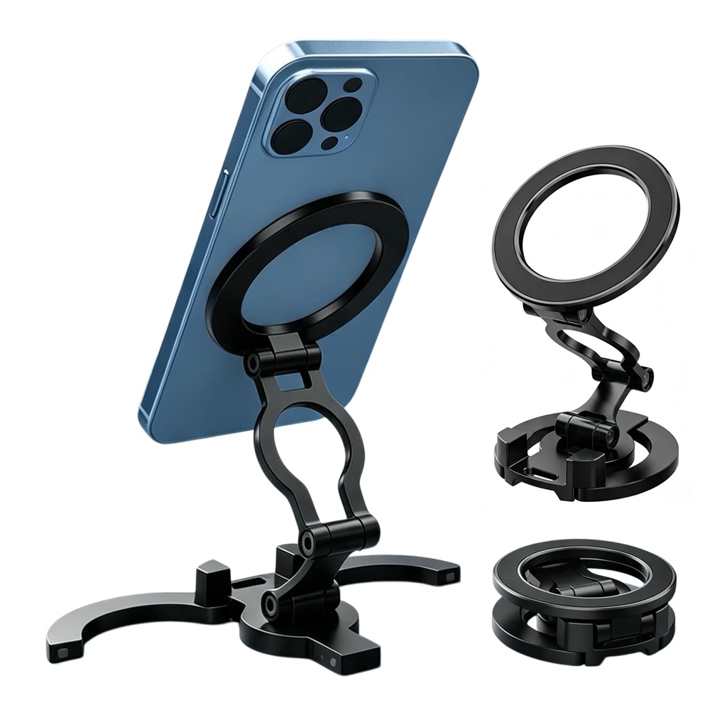 両面マグセーフ対応スマホスタンド三脚 360 °   調整可 - Phone Accessories For Photography のレビューと価格
