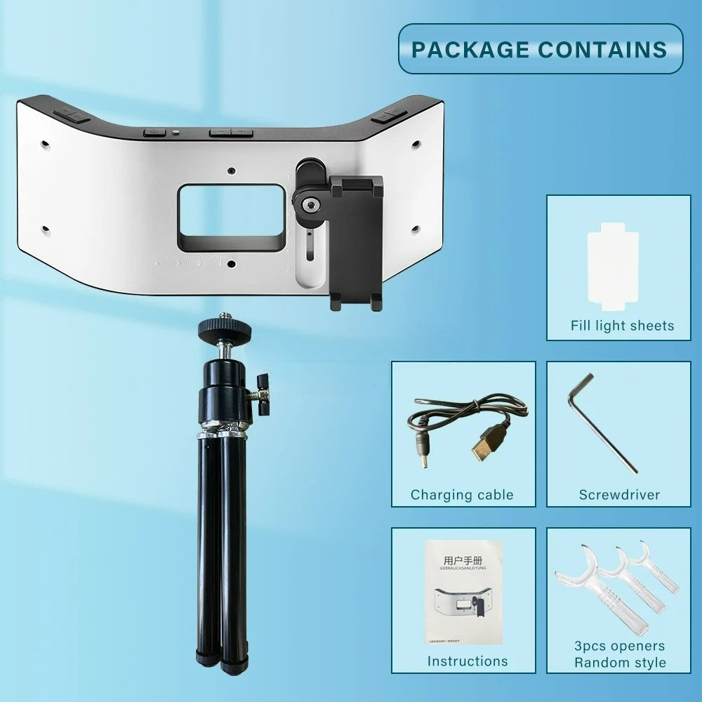 歯科用写真撮影ライトフォン、Bluetooth搭載、歯科医師 - Phone Accessories For Photography のレビューと価格