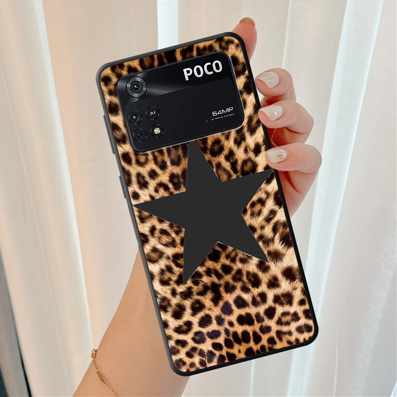 レオパード柄スターアートケース Xiaomi Poco F8 - Xiaomi Phone Accessories のレビューと価格