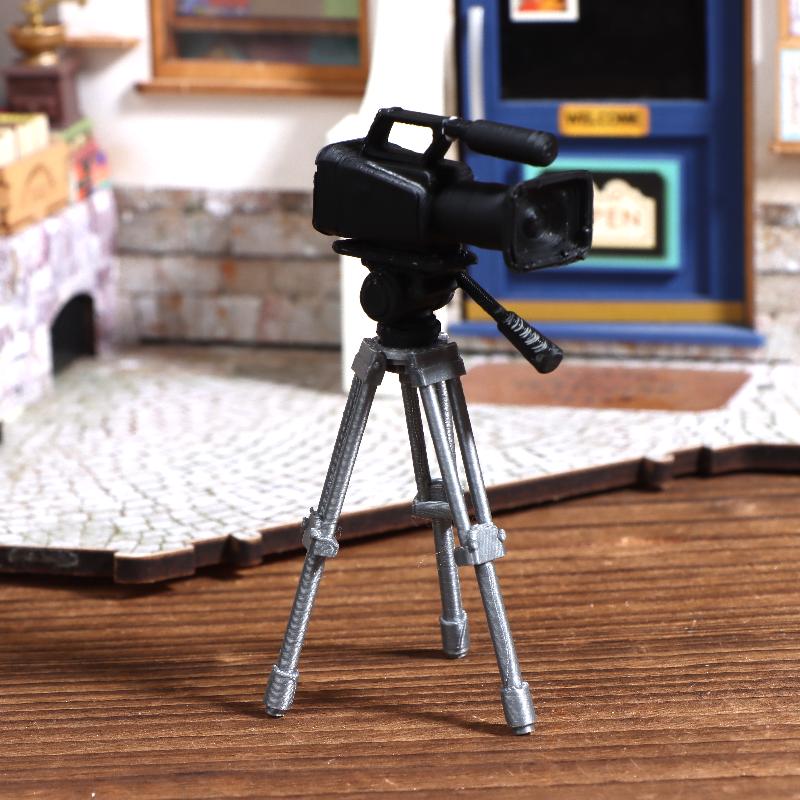 ミニビデオカメラ三脚モデル 1:12 スケールドールハウス写 - Phone Accessories For Photography のレビューと価格