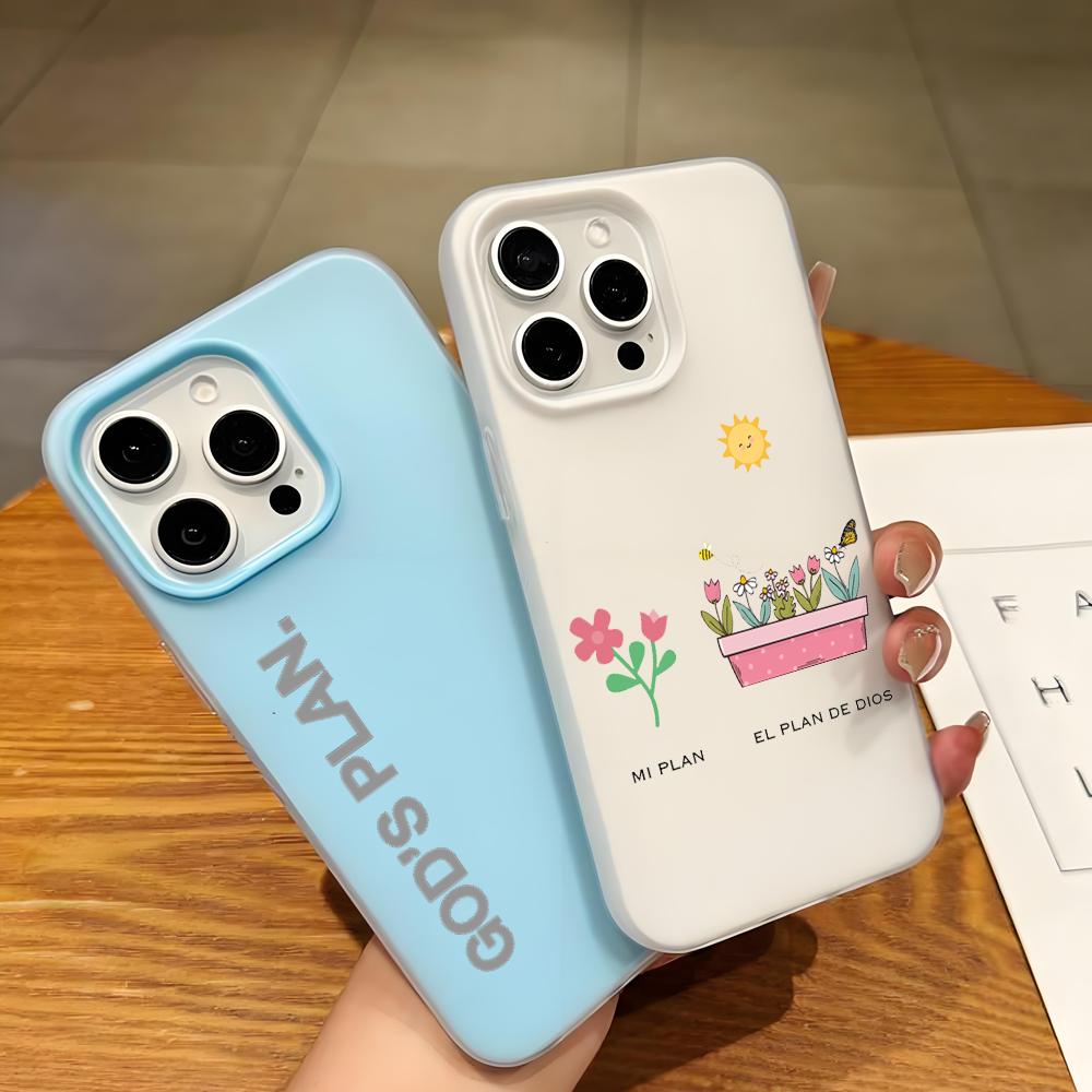 神の計画 電話ケース ジェリーシリコン製 iPhone 17 - Apple Iphone 15 のレビューと価格