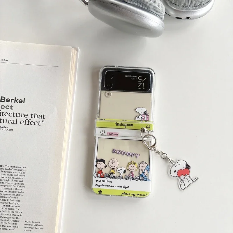 かわいい漫画スヌーピーチャーリーブラウン透明電話ケース サム - Z Phone Accessories のレビューと価格