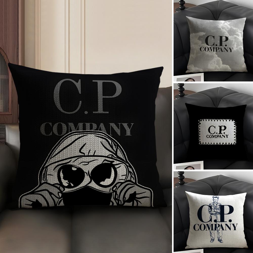 C-CP C-カンパニーロゴクッションカバーナチュラルリネン - Phone Accessories Company のレビューと価格
