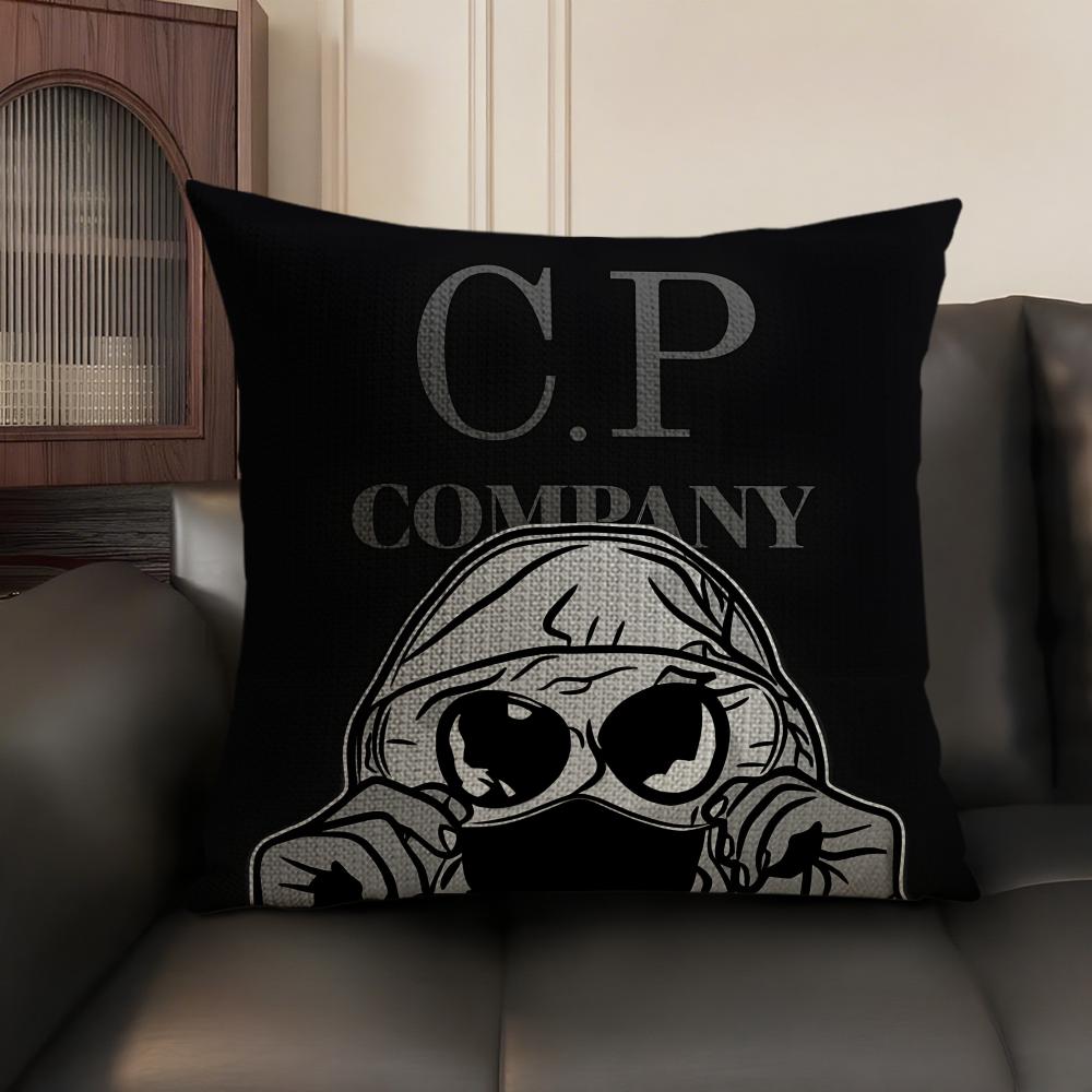 C-CP C-カンパニーロゴクッションカバーナチュラルリネン - Phone Accessories Company のレビューと価格