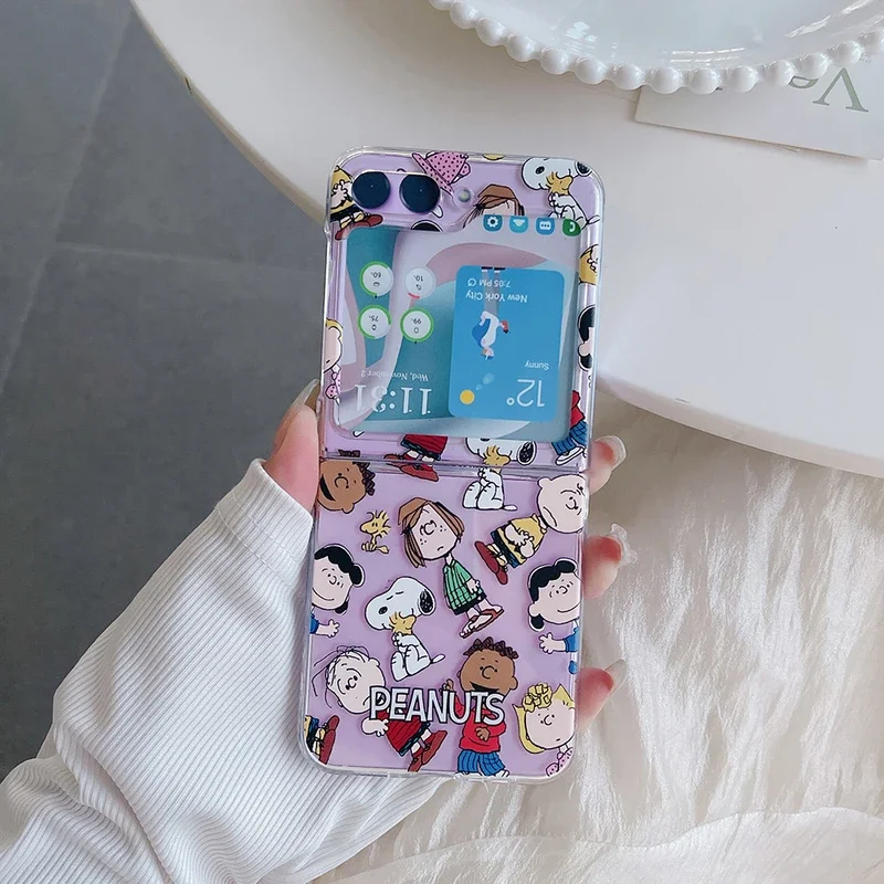 かわいい漫画スヌーピーチャーリーブラウンピーナッツ透明電話ケ - Z Phone Accessories のレビューと価格