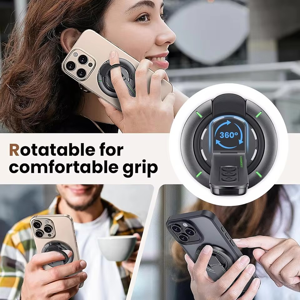 1個 360 °   Roration スタンド携帯電話用磁 - Phone Ring Holder のレビューと価格