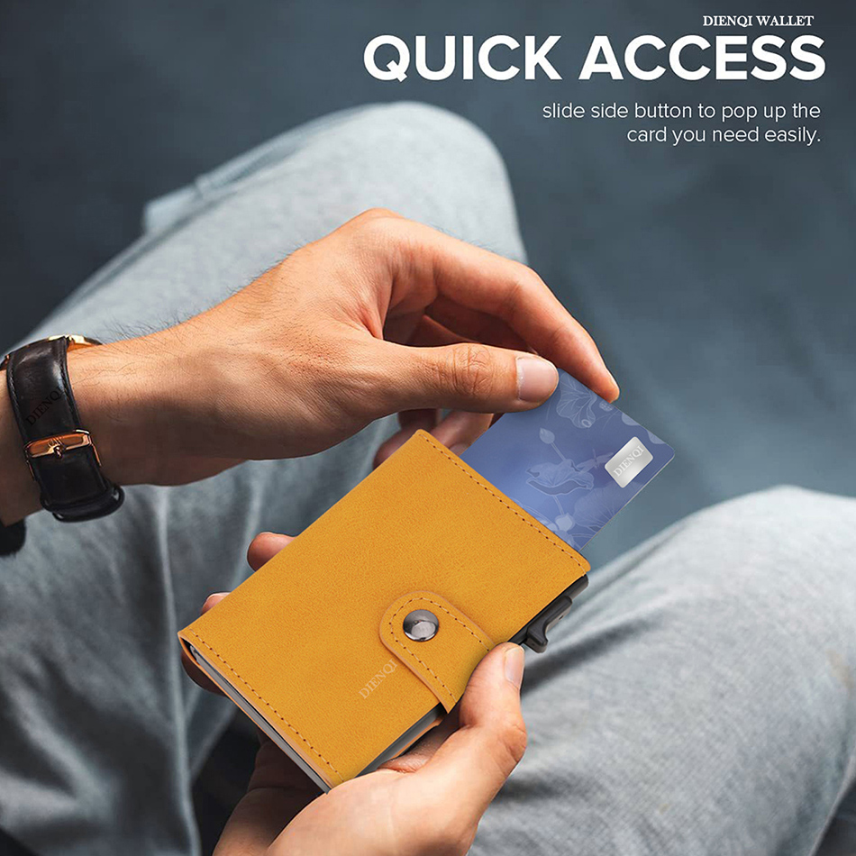 エアタグ財布 Rfid クレジットカードホルダー男性財布三つ - Airtag Holder Case のレビューと価格