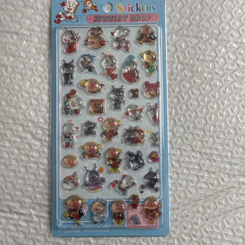 かわいいアンパンマン 3D レリーフステッカー創造性漫画クリ - Phone Accessories Toys のレビューと価格