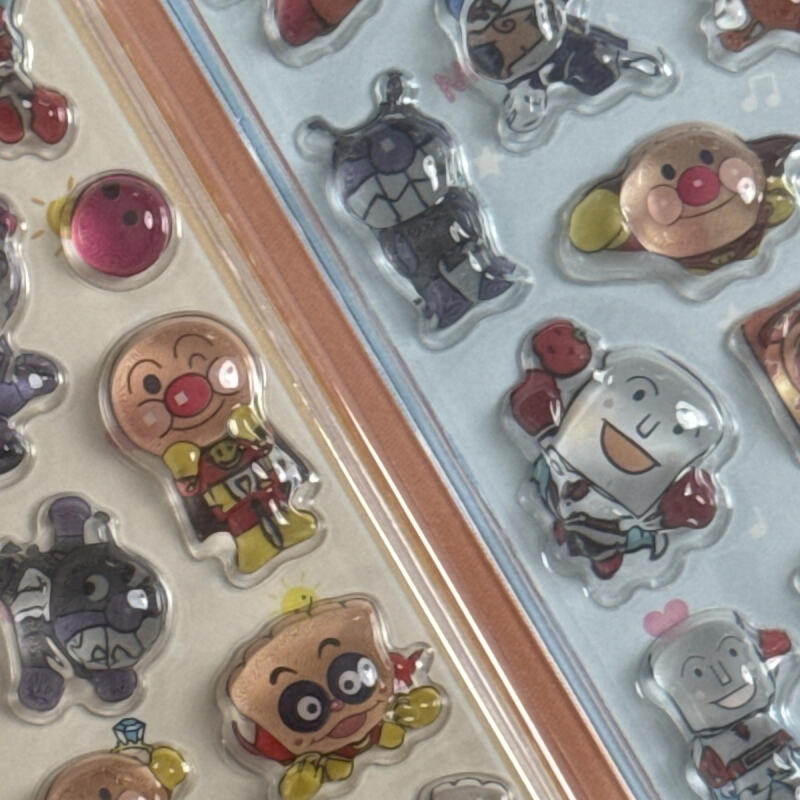 かわいいアンパンマン 3D レリーフステッカー創造性漫画クリ - Phone Accessories Toys のレビューと価格