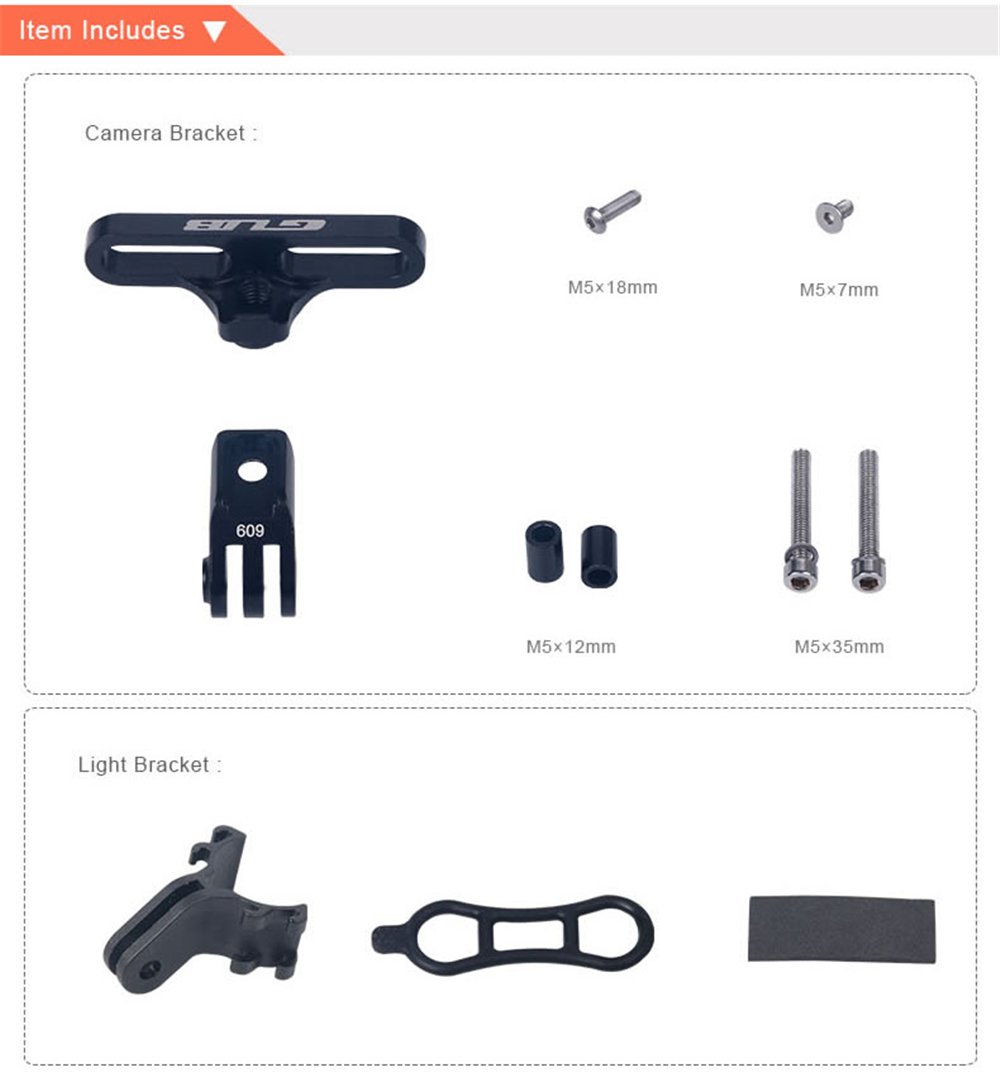 Gopro-カメラアダプターとライトランプホルダー,アルミニ - Phone Accessories For Photography のレビューと価格